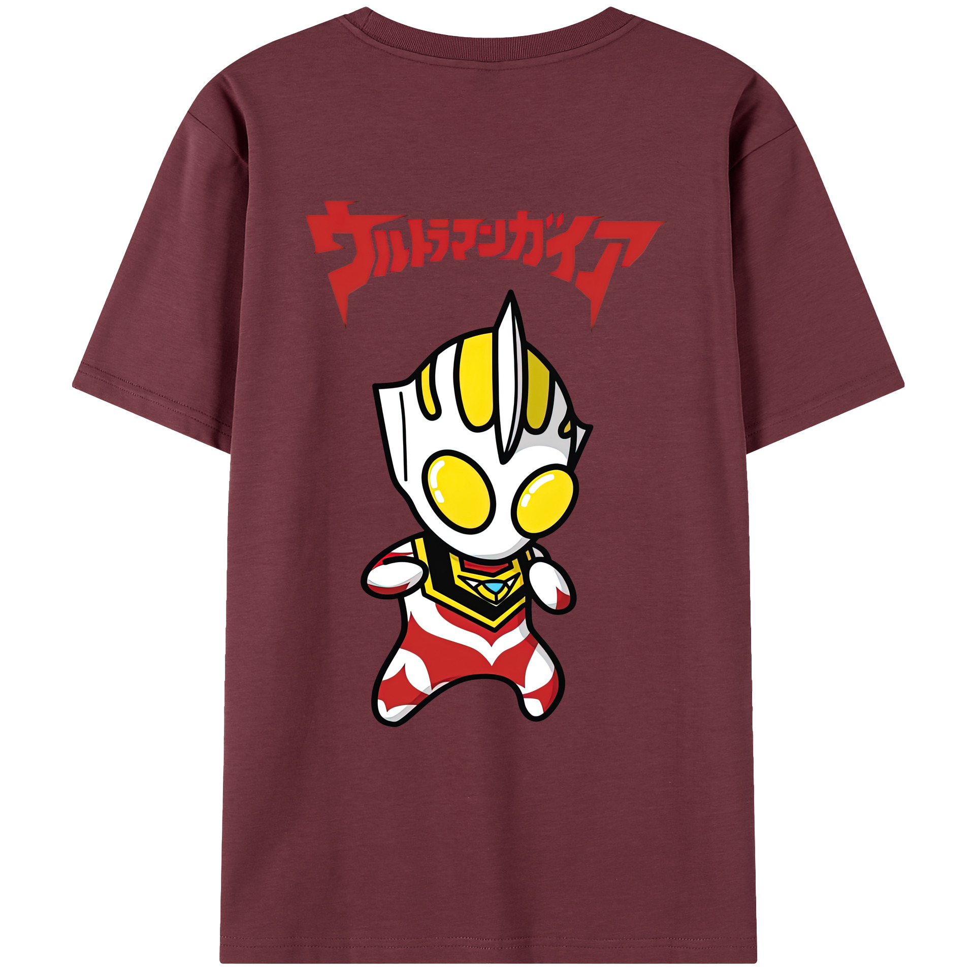 （画像用） ウルトラマン Ultraman 綿100％半袖Tシャツ（背面プリント）
